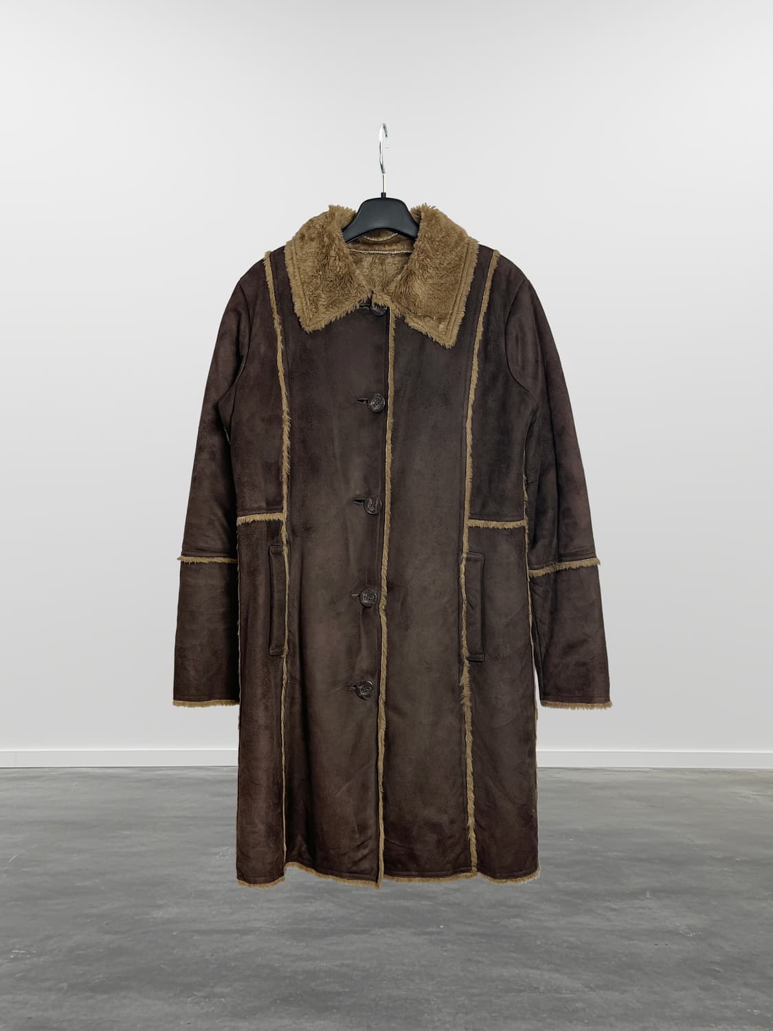 CHARLA for LDS 무스탕 코트 상품이미지1