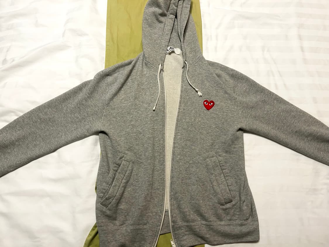 꼼데가르송 후드집업 상품이미지1