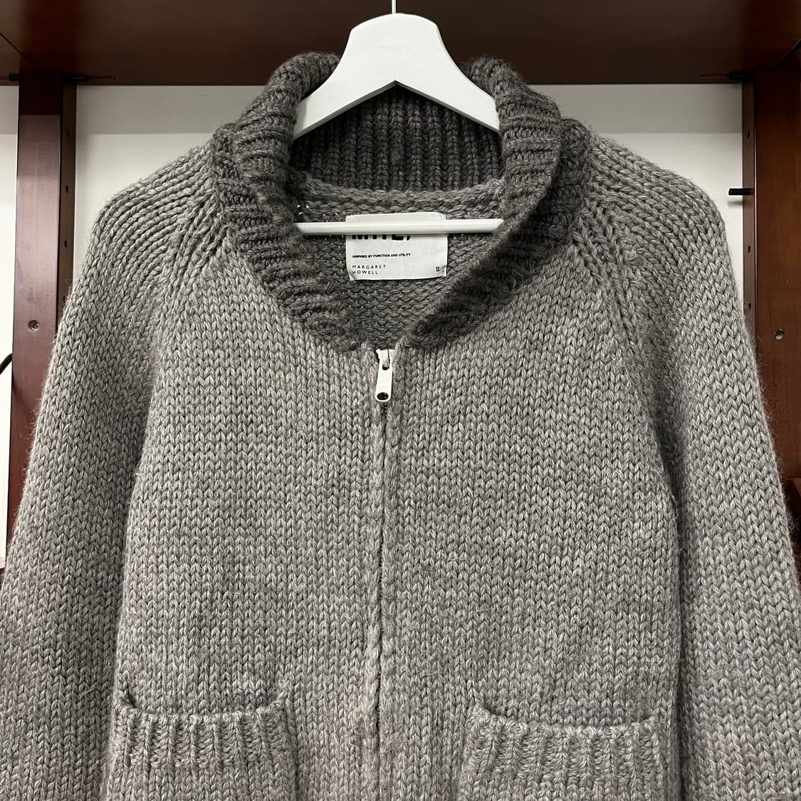 MHL wool 100% knit cardigan 상품이미지5