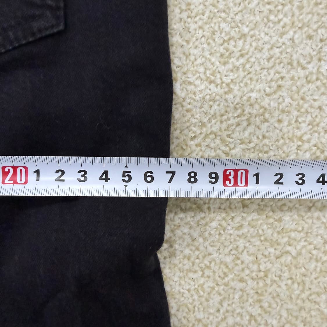 34 플랙 흑청 데님팬츠 0126T2 상품이미지6