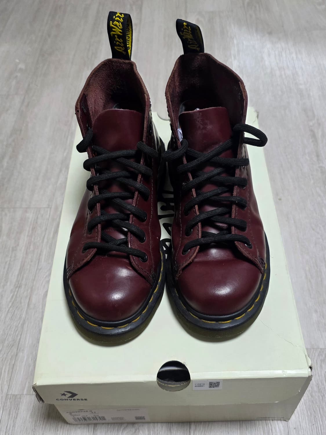 닥터마틴 버건디 여성부츠 230 상품이미지1