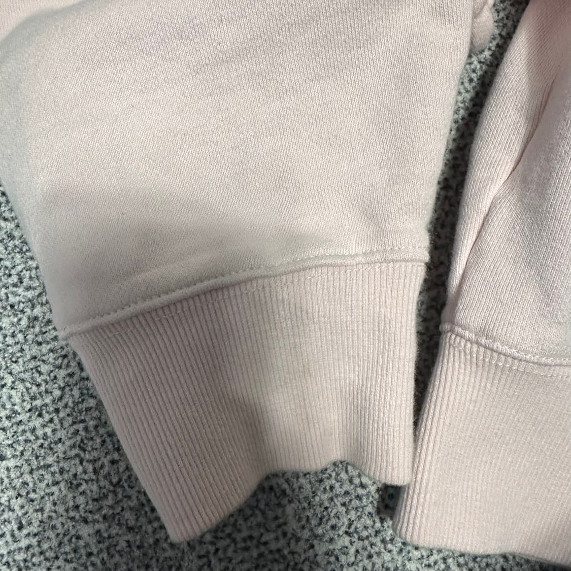 Satur 핑크 크롭 후드집업 상품이미지5