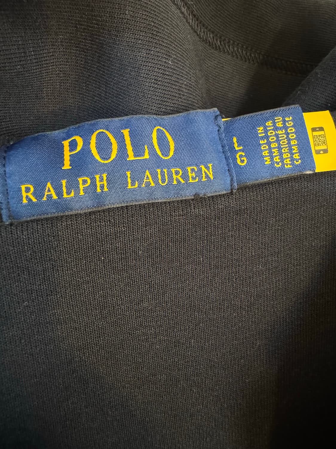 [L]폴로 랄프로렌 네이비 후드집업 상품이미지4