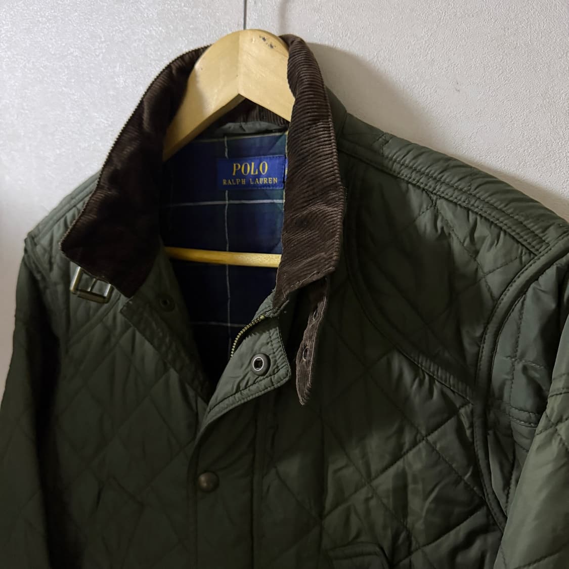 폴로 랄프로렌 코듀로이 퀄팅 자켓 S  상품이미지2