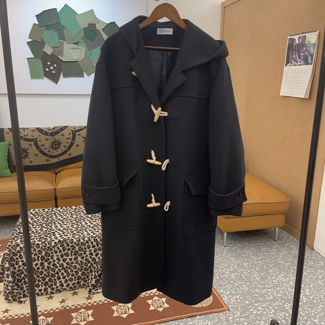 파르티멘토 캐주얼 빈티지 떡볶이 더플 코트 M C09409 상품이미지3