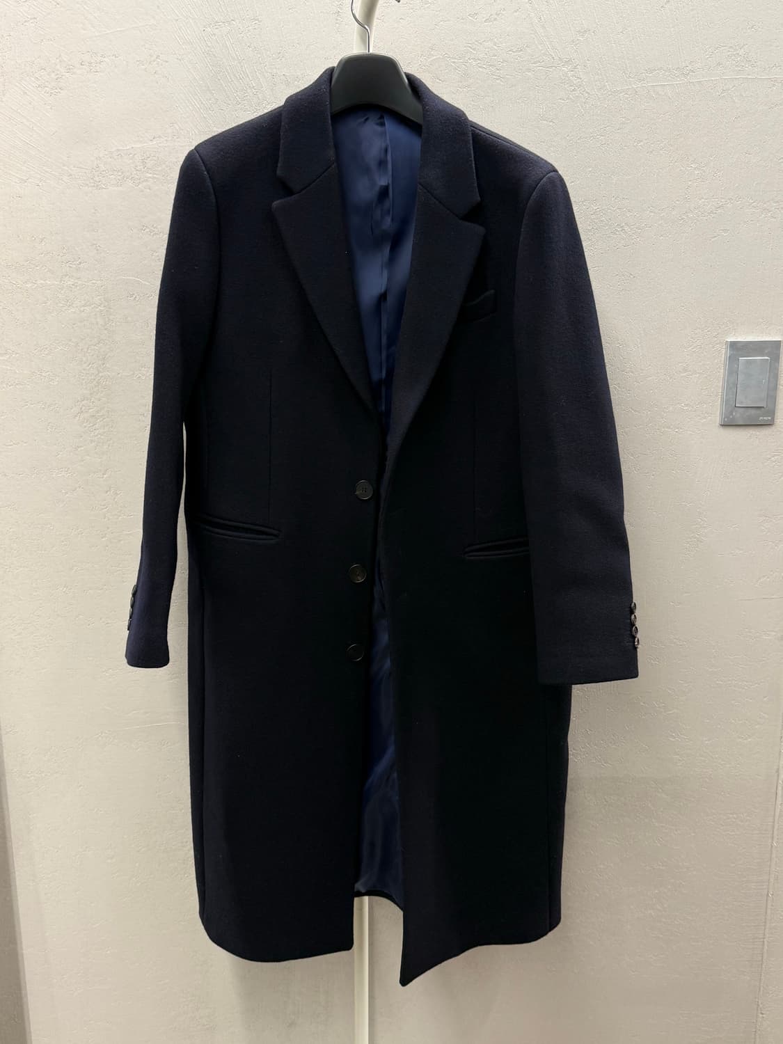 TNGT 비욘드클로젯 콜라보 코트 네이비 95 상품이미지3