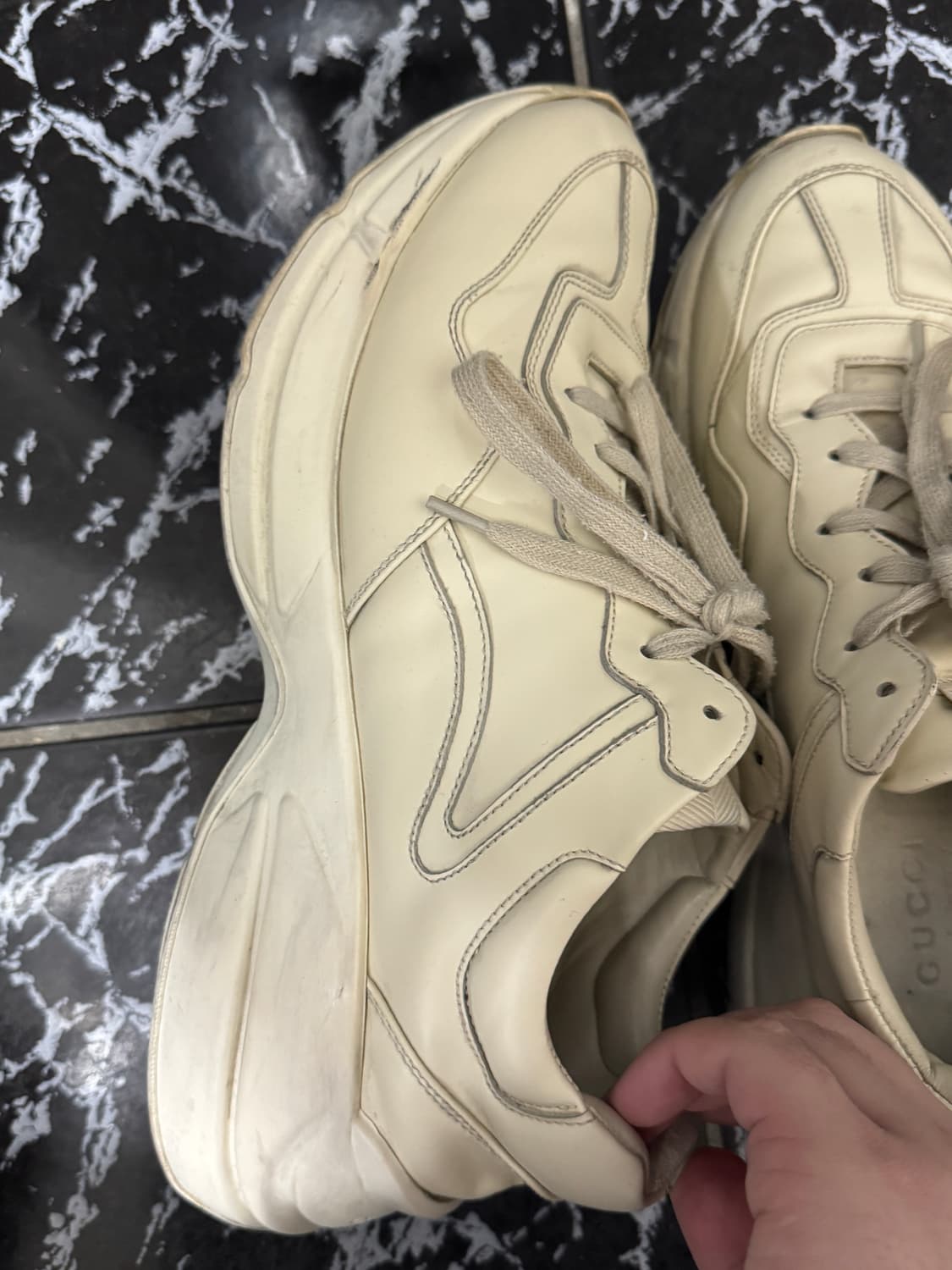 구찌 라이톤 더티 스니커즈 운동화 280 상품이미지3