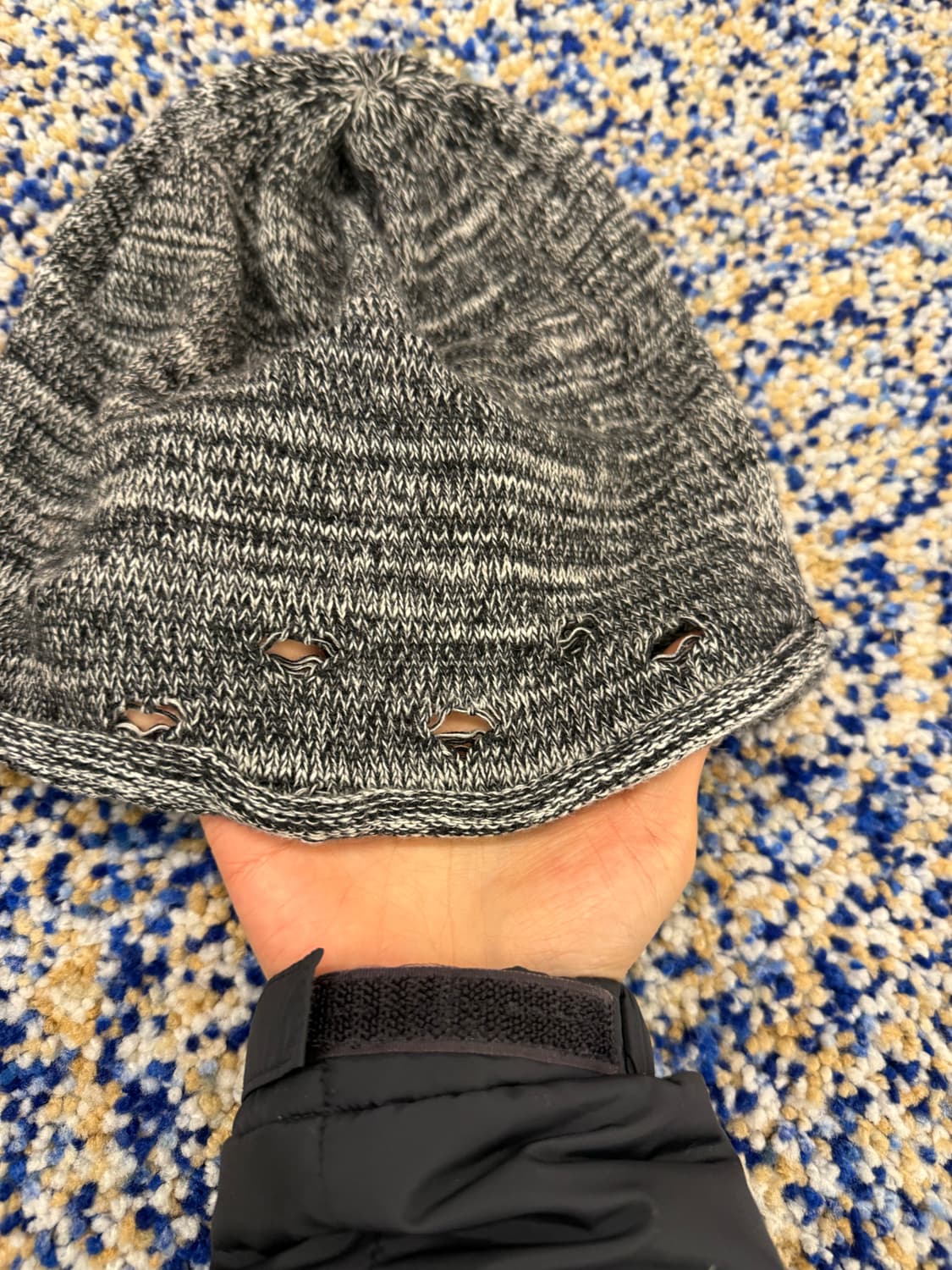 빈티지 디스트레스 슬럽 비니 상품이미지2