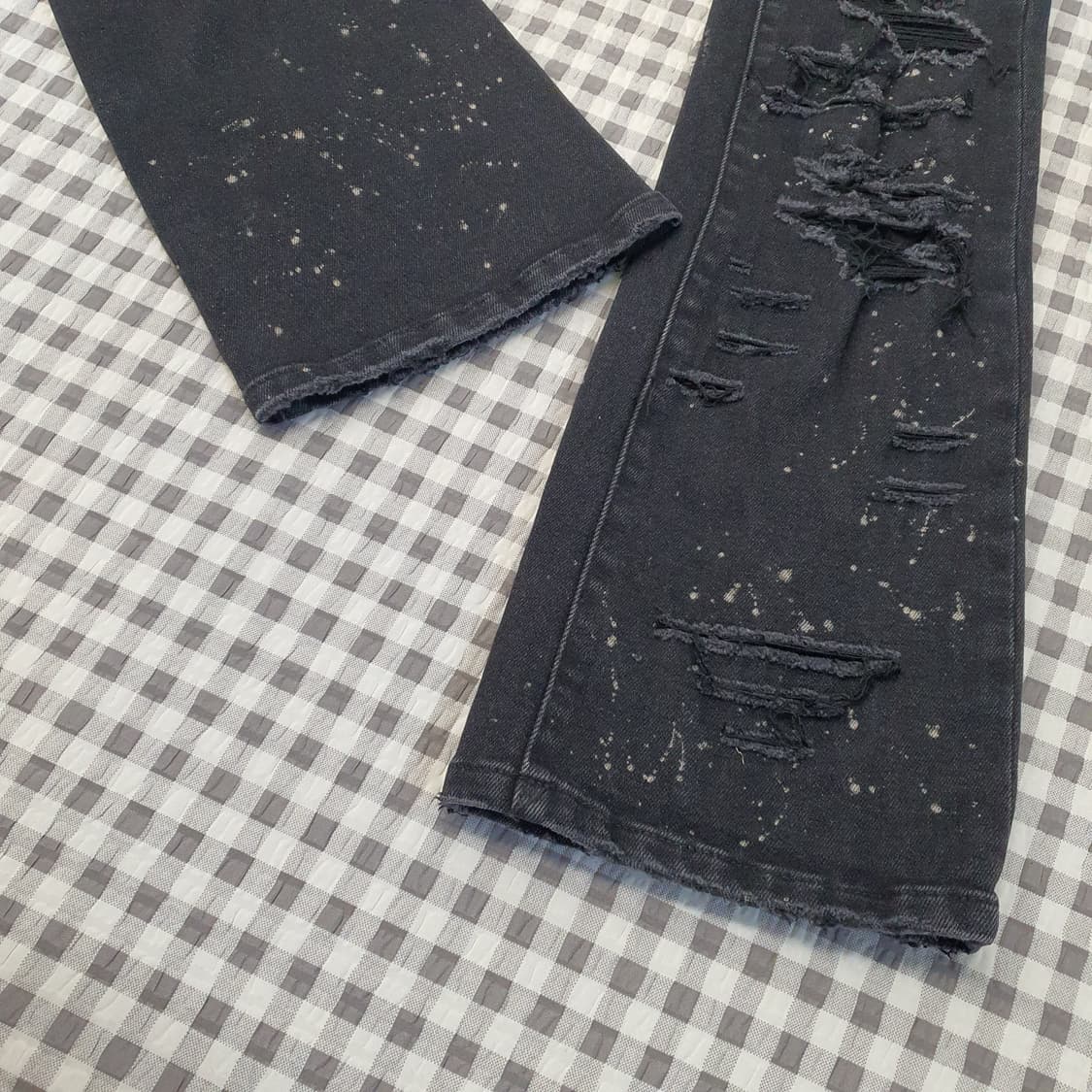 Smoke Rise 스모크라이즈 스키니핏 부츠컷 청바지 남자30 상품이미지4