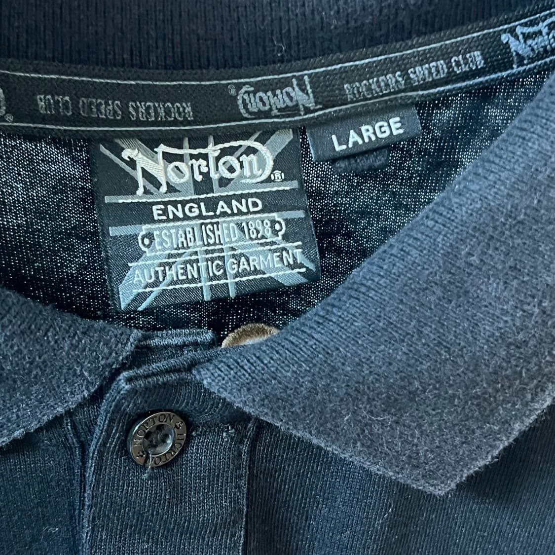 L vtg 치카노스타일 자수 카라티 상품이미지3