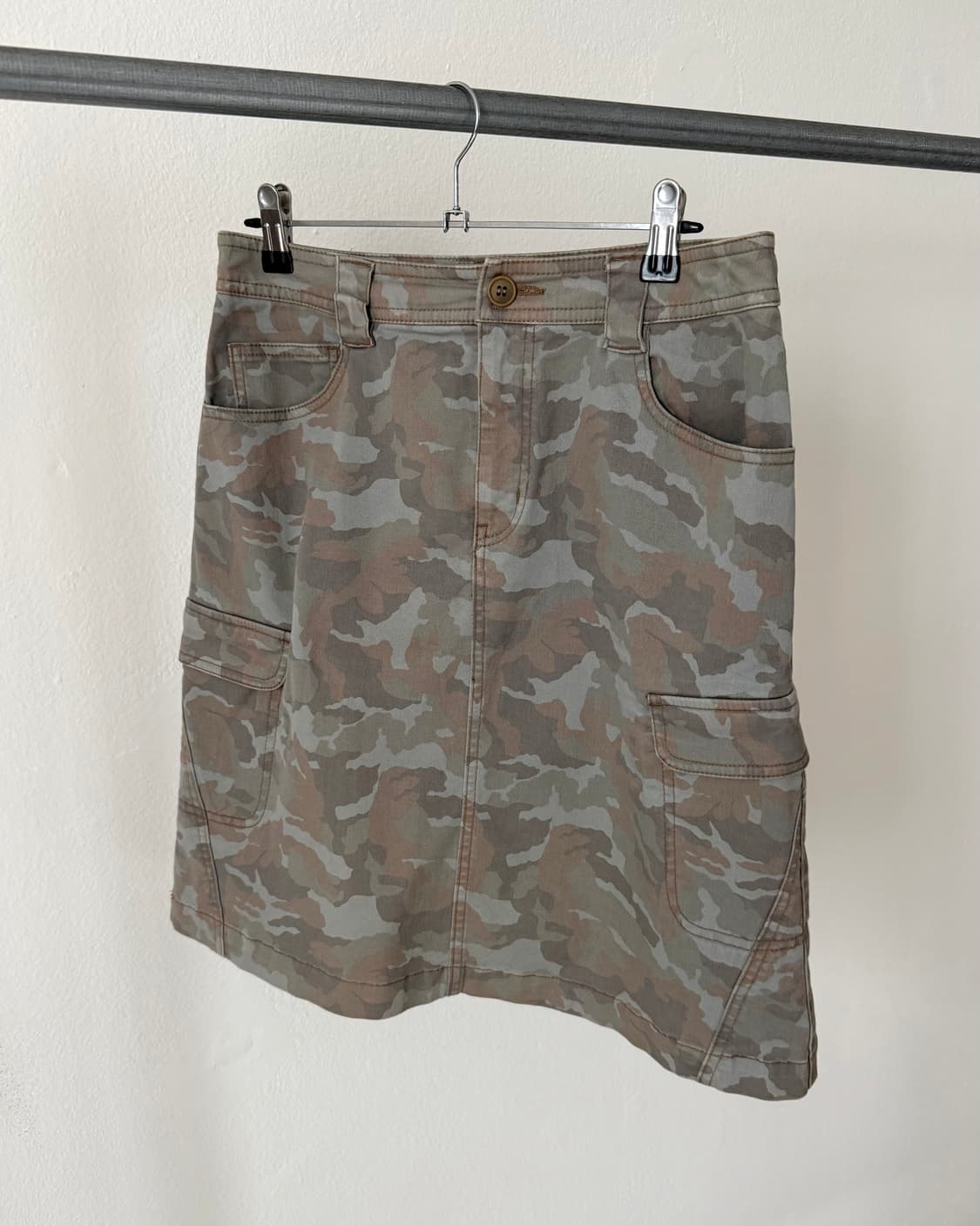 빈티지 카모 스커트 상품이미지3