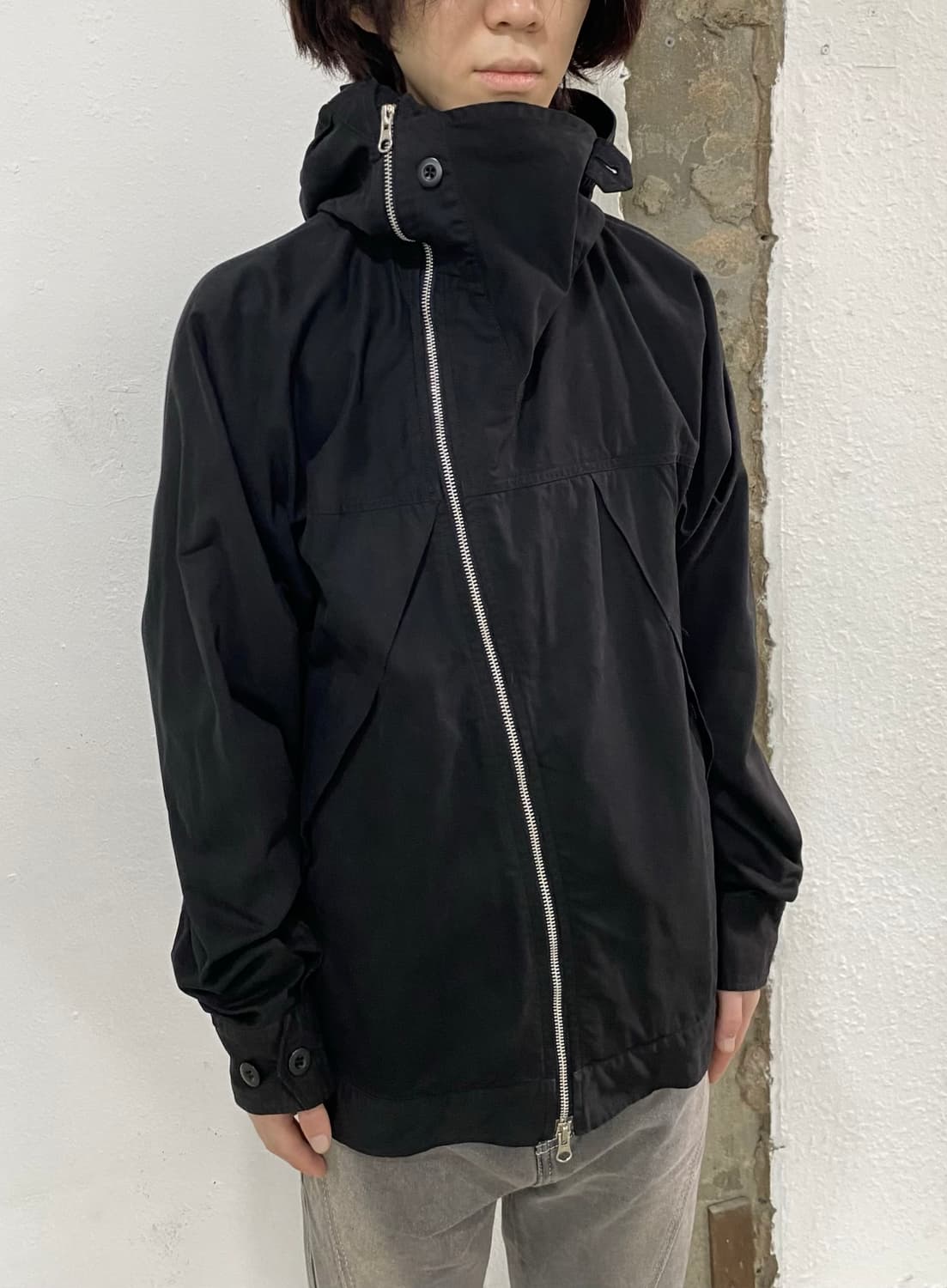 카반드주카 비대칭 후드 자켓 상품이미지2