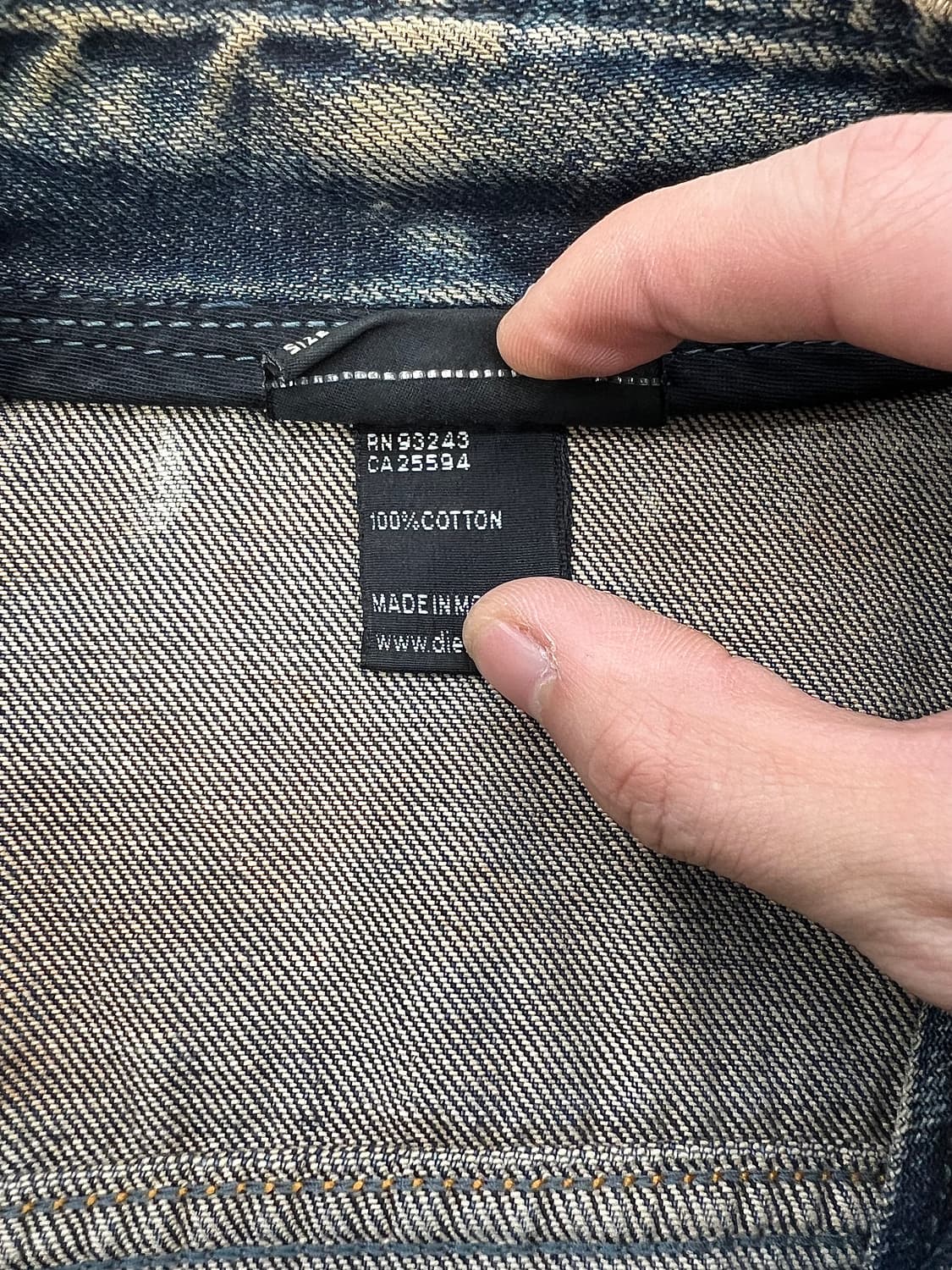 디젤 데님 바이커 자켓 상품이미지8