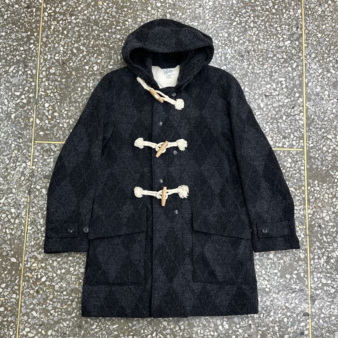 FWK 엔지니어드 가먼츠 아가일 울 더플 코트 2 상품이미지1