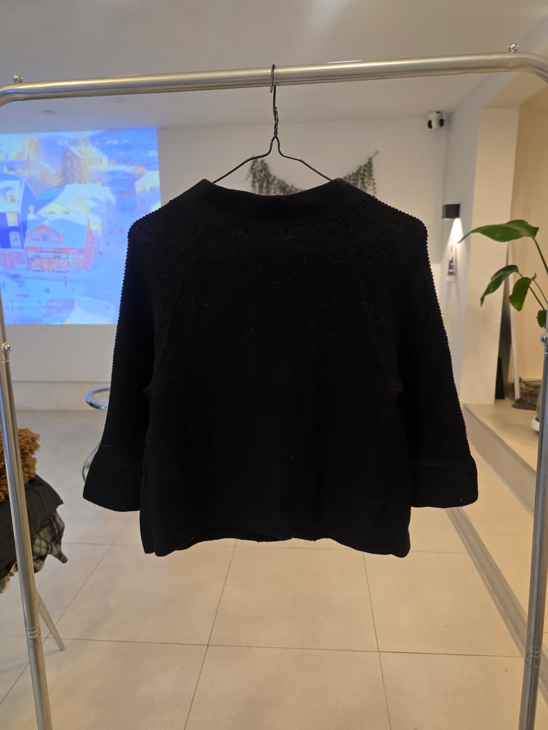 블랙니트가디건 상품이미지2