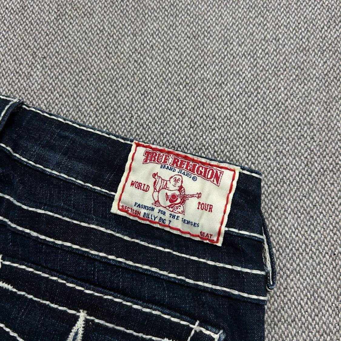 트루릴리전 우먼스 빌리 빅티 스티치 데님팬츠(25) 상품이미지5