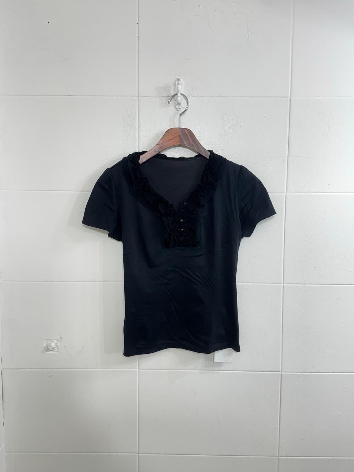 무채색 갸루 레오파드 오링 코르셋 코디세트  상품이미지4