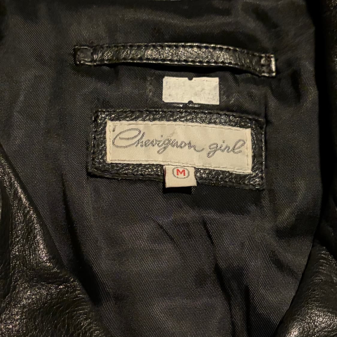 CHEVIGNON LAMSKIN SILVER DOUBLE COAT 상품이미지4