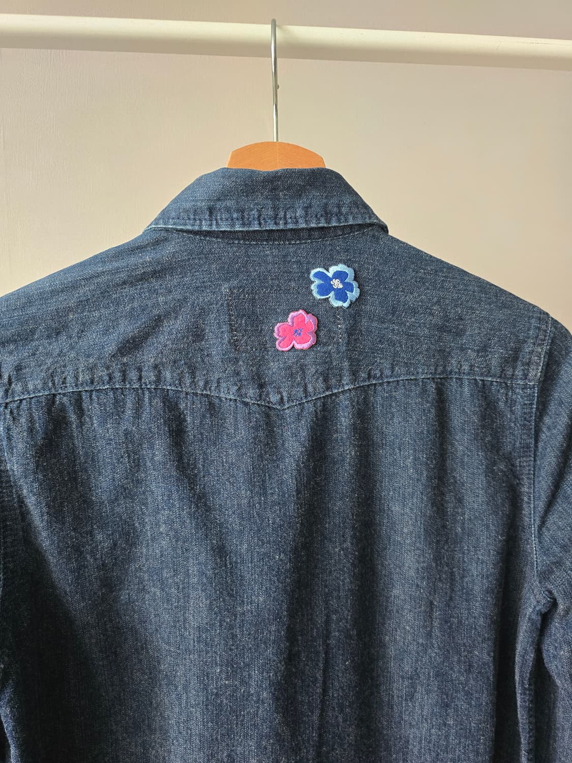 gap jeans 데님 롱셔츠 상품이미지3