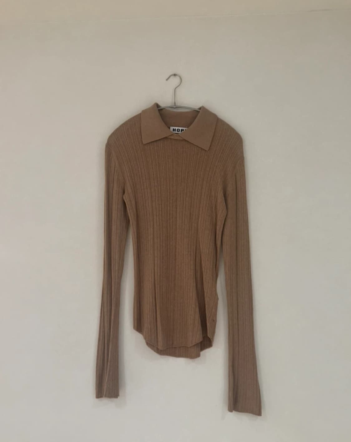 새상품) Hope 골지 카라 니트 상품이미지1