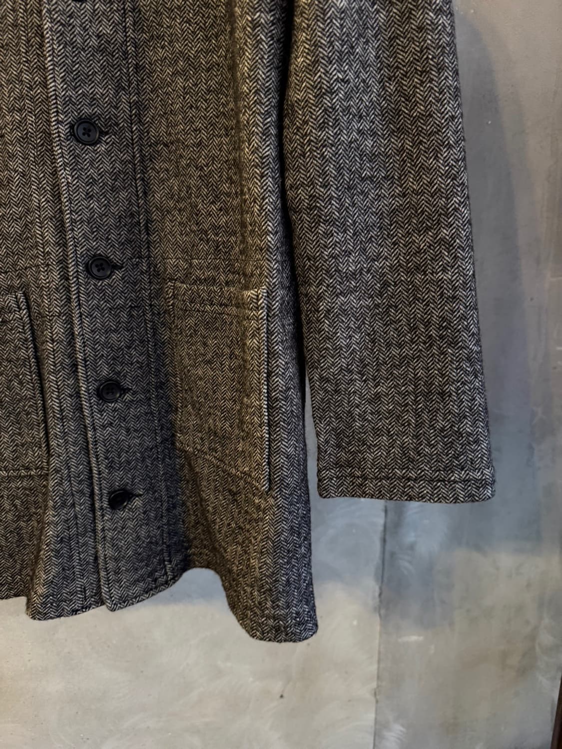 엔지니어드 가먼츠 트위드 코트 100 상품이미지10