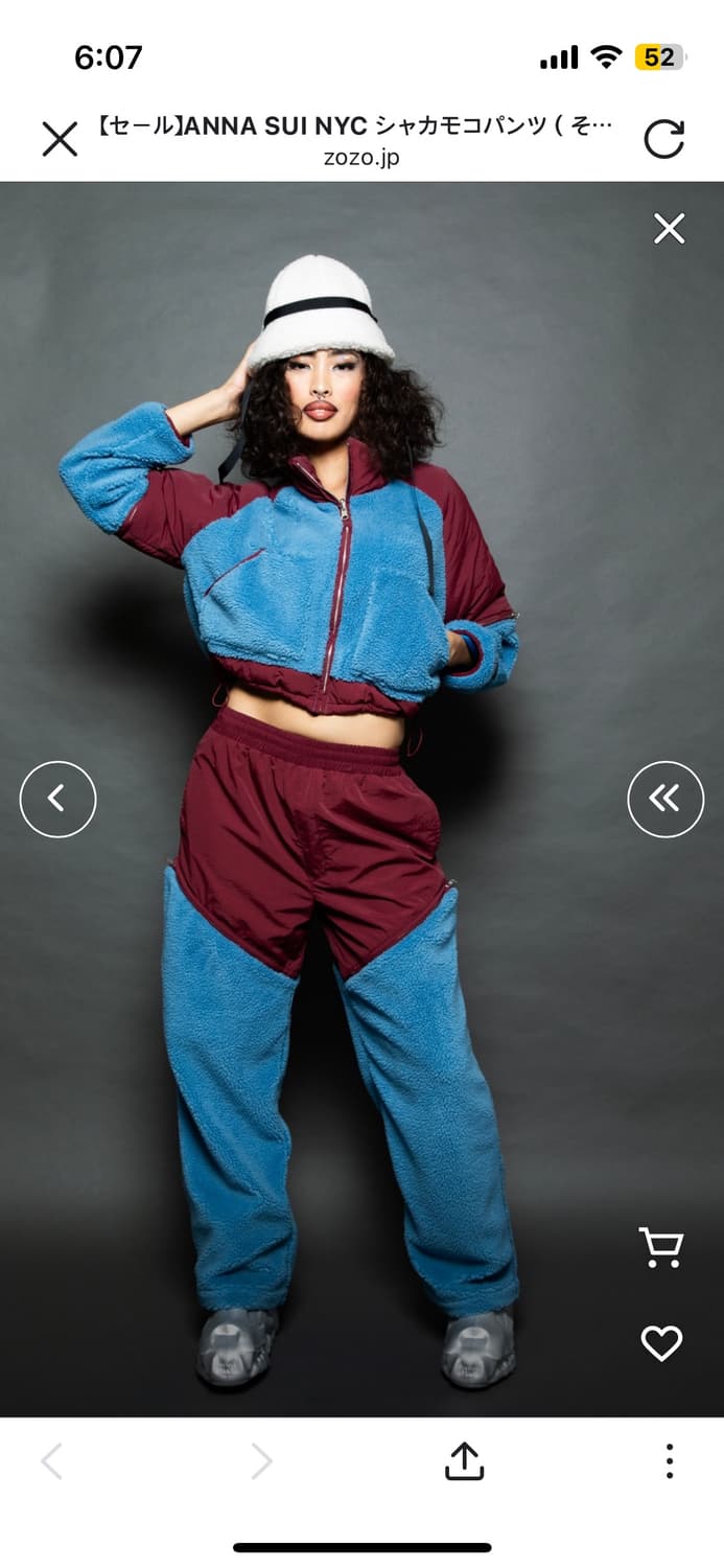 (S) 새상품 안나수이 ANNA SUI NYC 샤카모코 2WAY 팬츠 상품이미지2