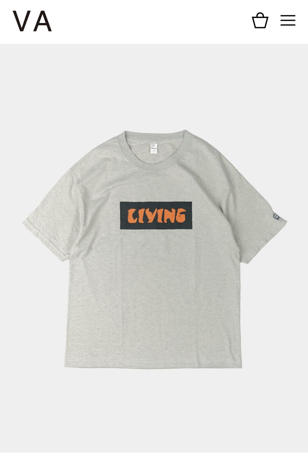 ends and means living tee XL 상품이미지2