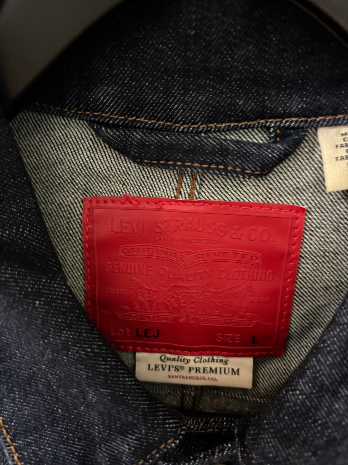 리바이스 엔지니어드진(lej) 트러커 자켓 L 상품이미지3