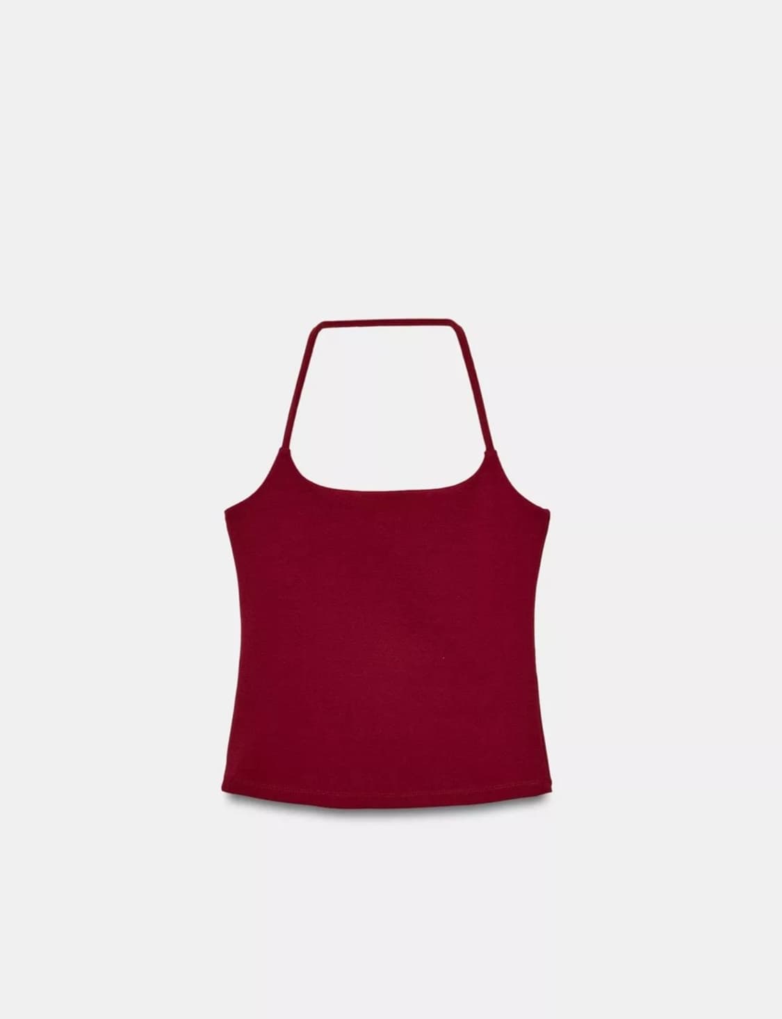 ZARA STRETCH KNIT HALTER TOP +태그 상품이미지4