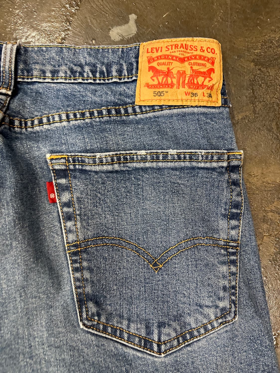 Levis 리바이스 505 W36 L34 상품이미지4