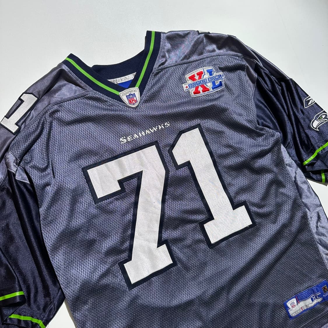 NFL 리복 시애틀 시호크스 Jones 풋볼 져지 상품이미지3