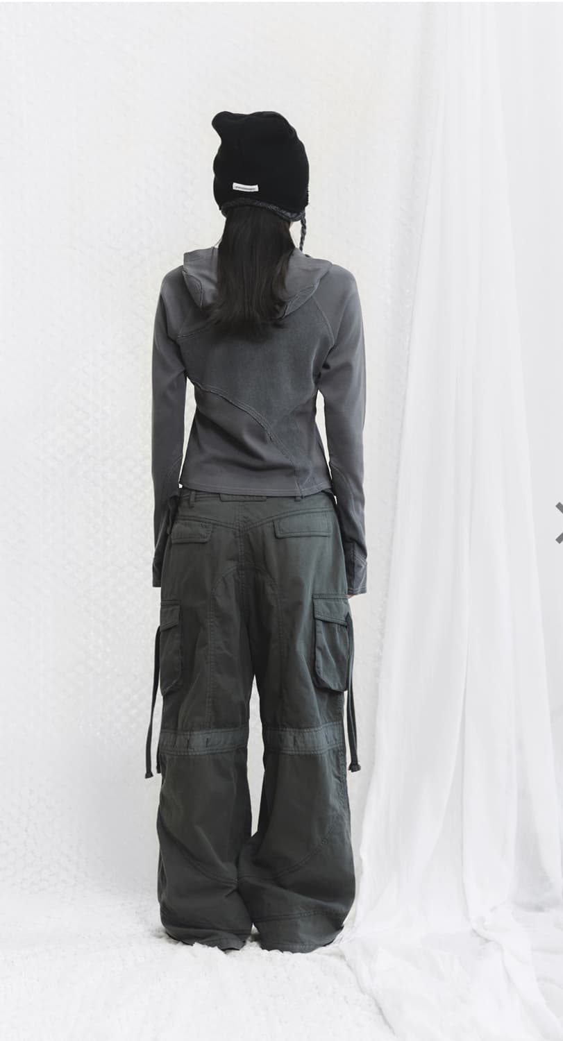 스마트어반유즈풀 워시드 포켓 타카고 애쉬카키 1 상품이미지3