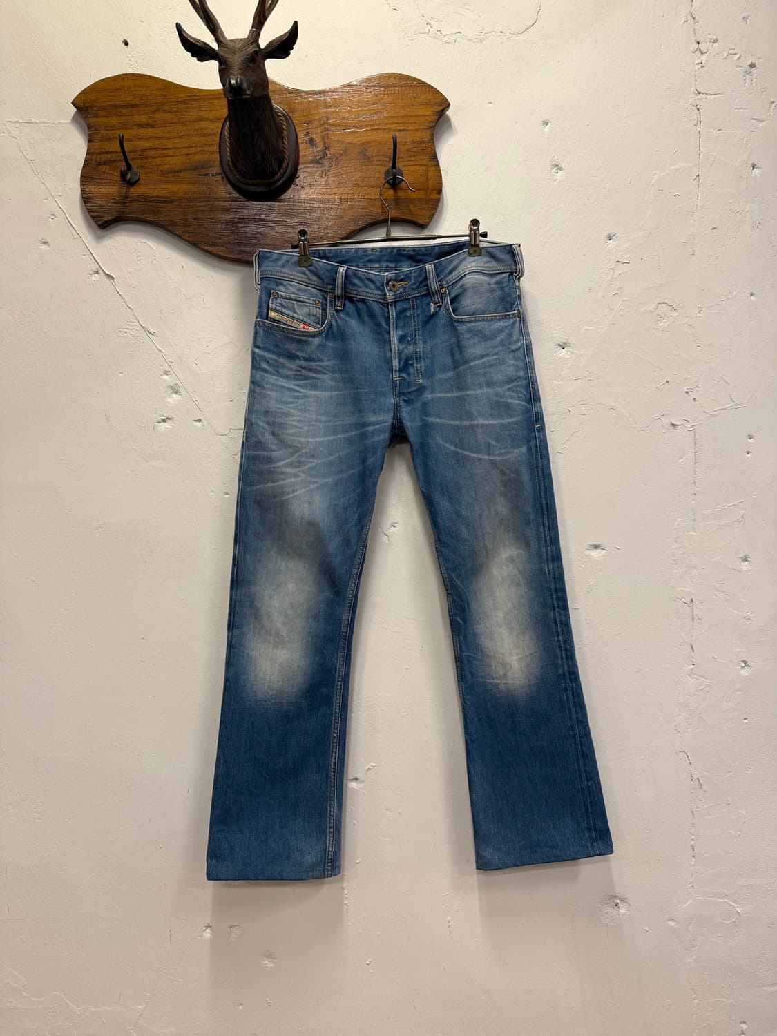 (32inch) ITALY DIESEL 디젤 세미 부츠컷 데님 상품이미지5