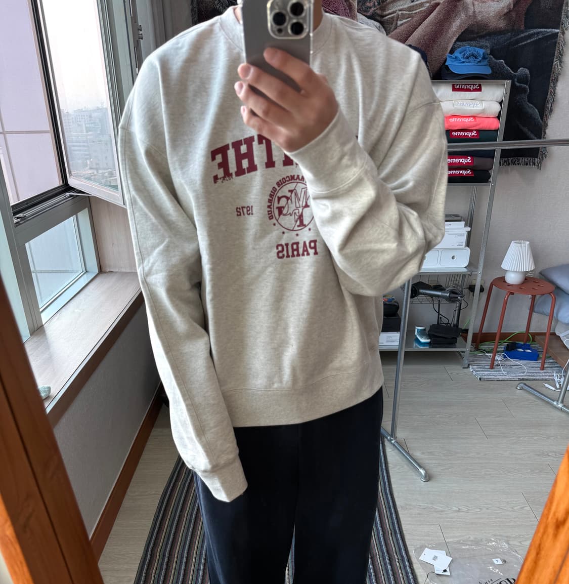 마리떼 프랑소와 저버 맨투맨 상품이미지1