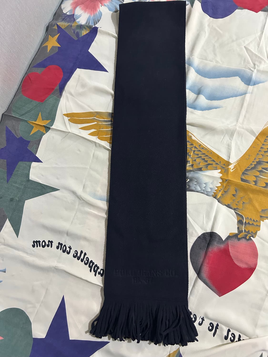 폴로진스RL67 네이비머플러 상품이미지2