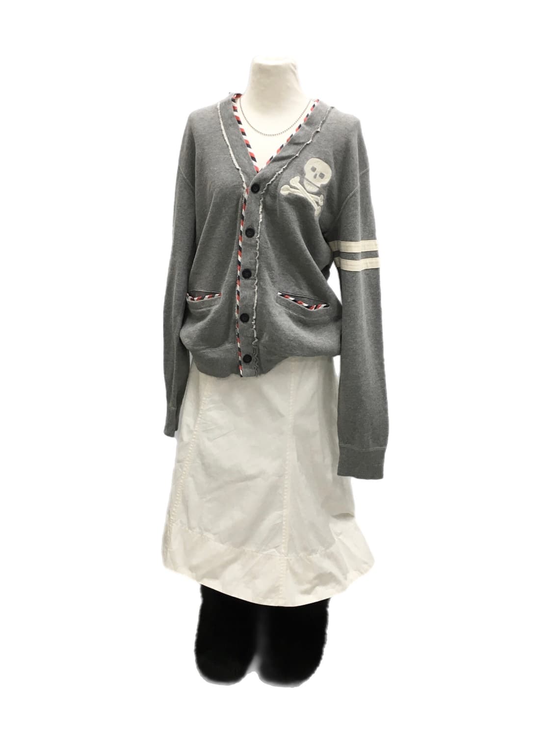 Beams Skull Cardigan 상품이미지1