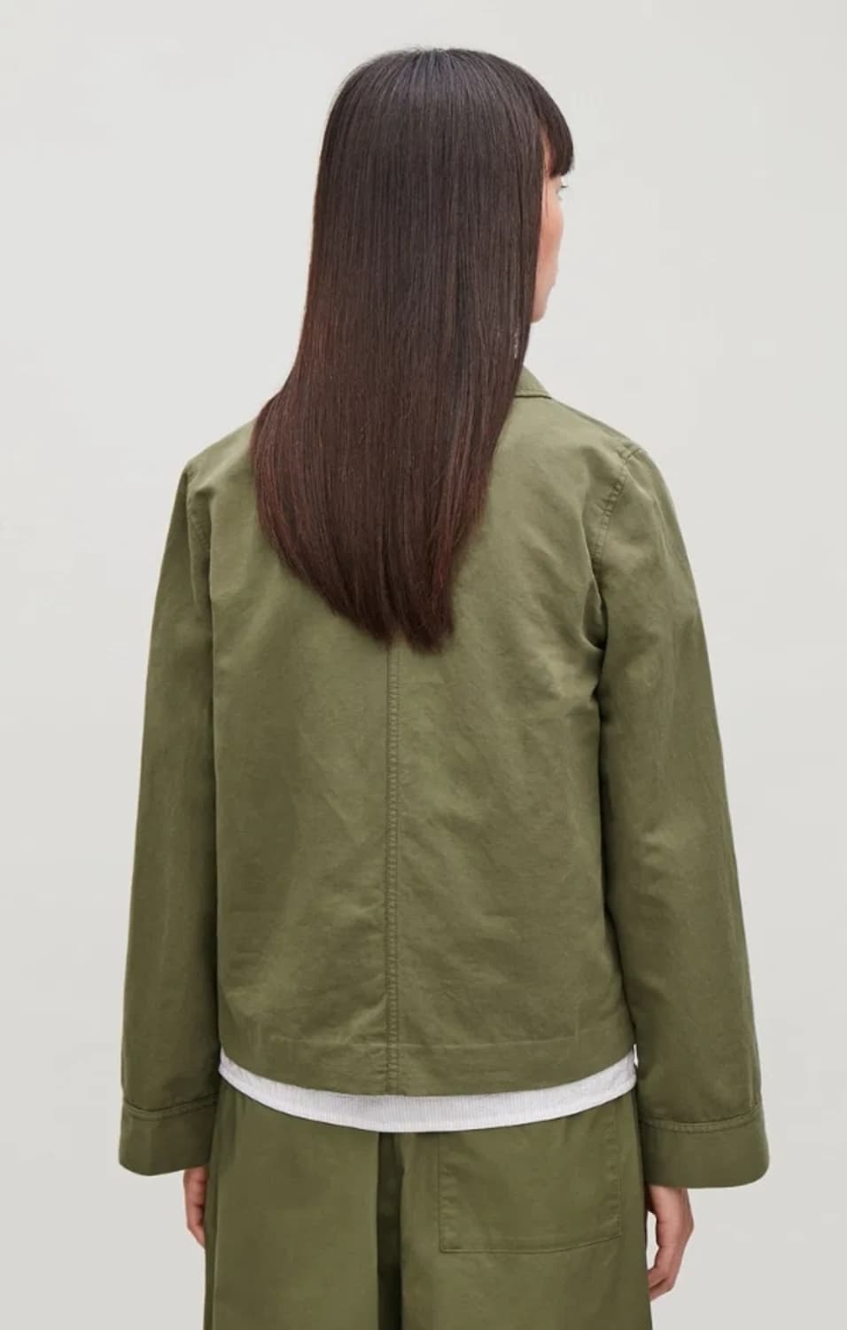 COS 코튼 린넨 블레이저 자켓 eur34 (55) 상품이미지5