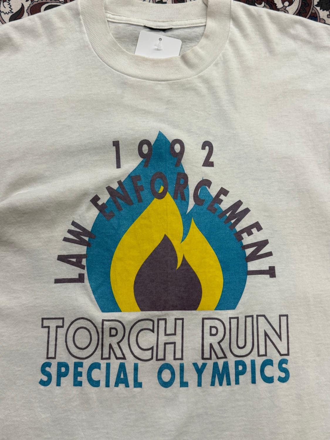 90s Torch run 싱글스티치 반팔티 상품이미지2