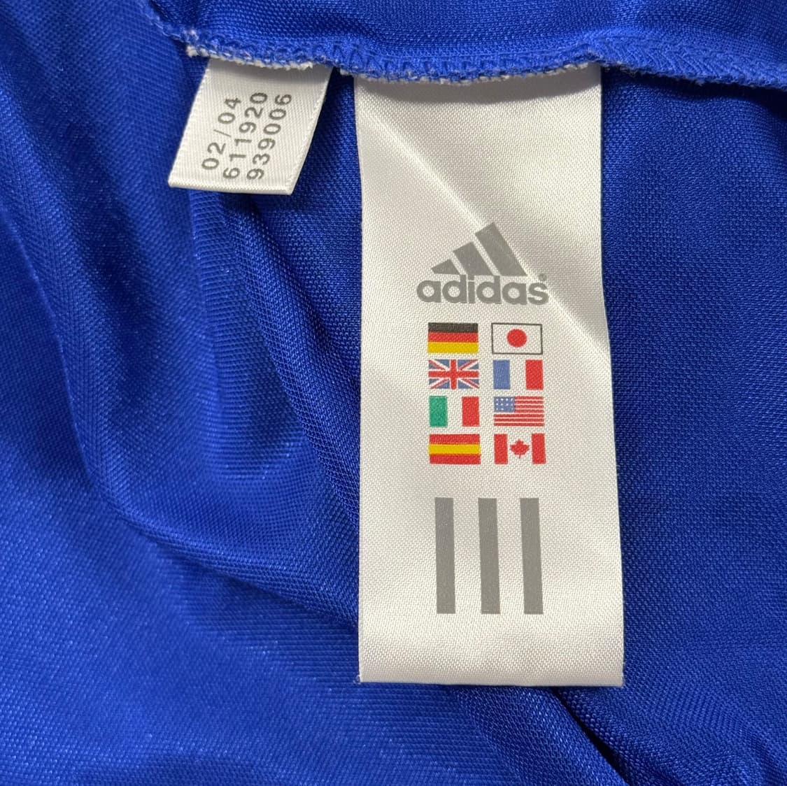 [정품/95] 아디다스 프랑스 홈 02-03 국대 져지 c1 상품이미지5