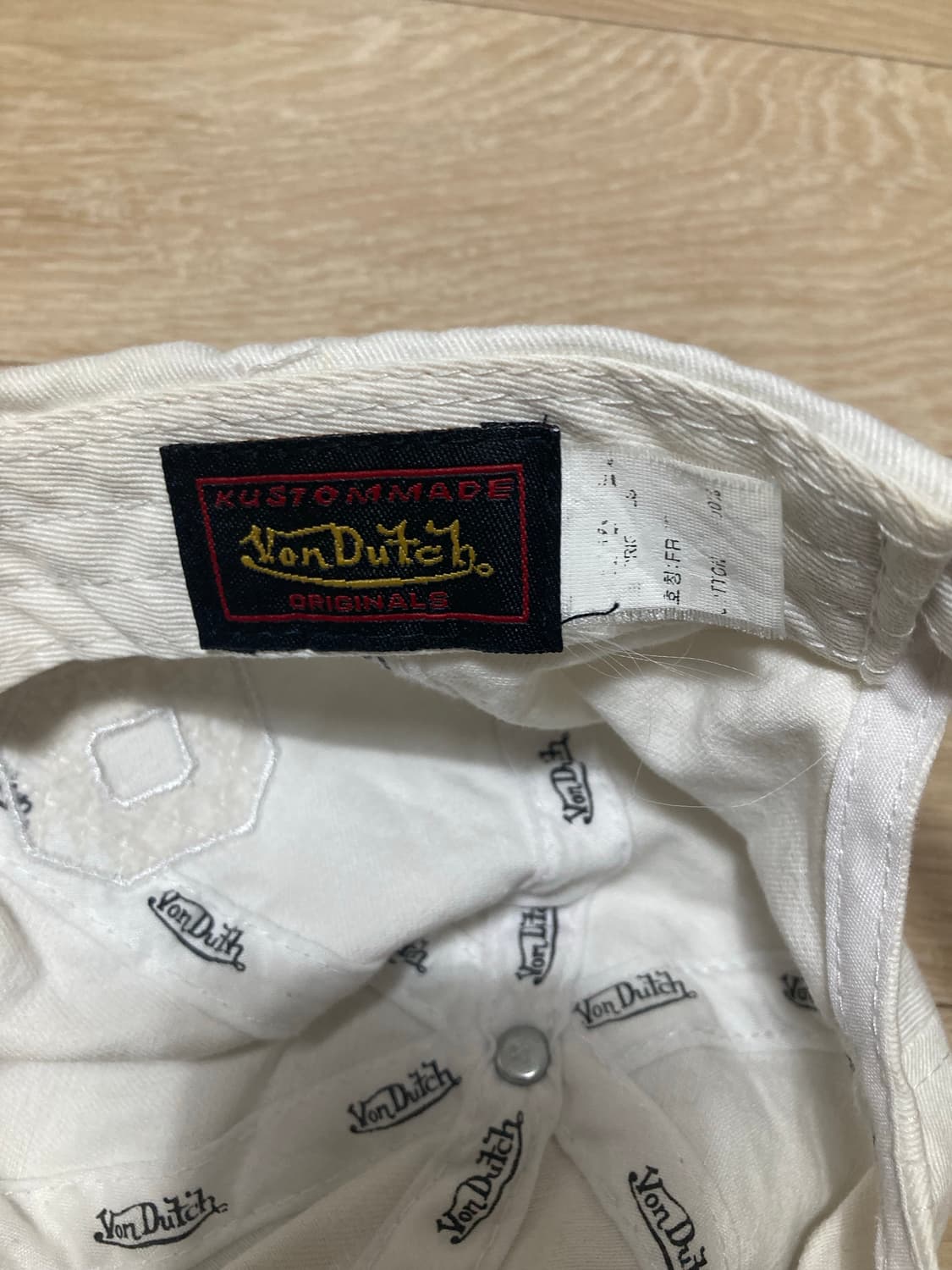 본더치 y2k 데미지 볼캡 모자 상품이미지4
