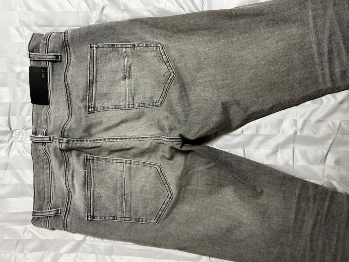 AMIRI MX1 코튼패널 그레이 데님진 32사이즈  상품이미지3