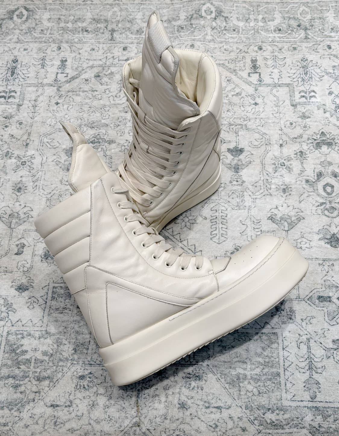 릭오웬스 메가 지오바스켓 밀크 42 상품이미지4