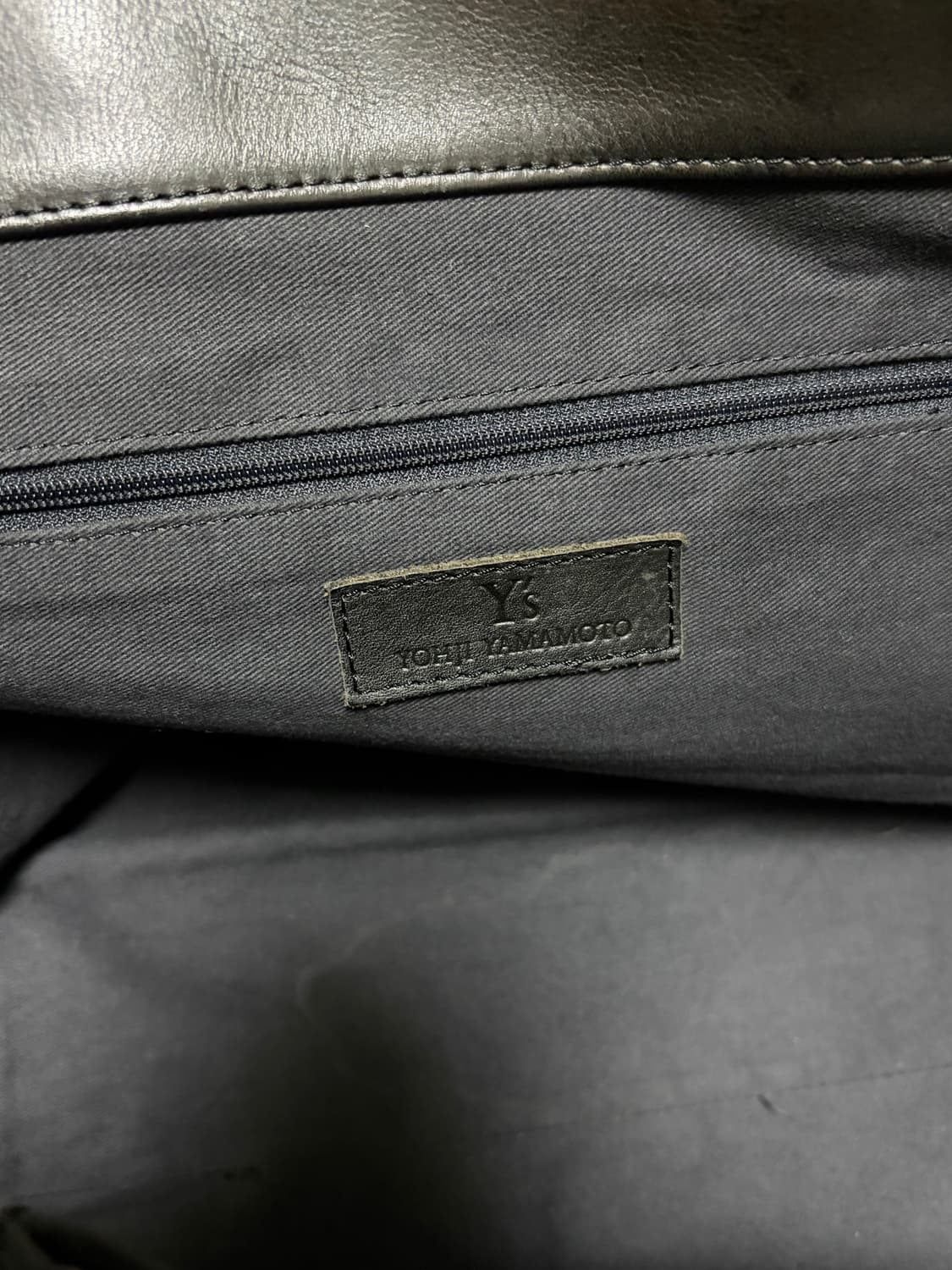 요지야마모토 Y’s 레더 빅 토트백 상품이미지9