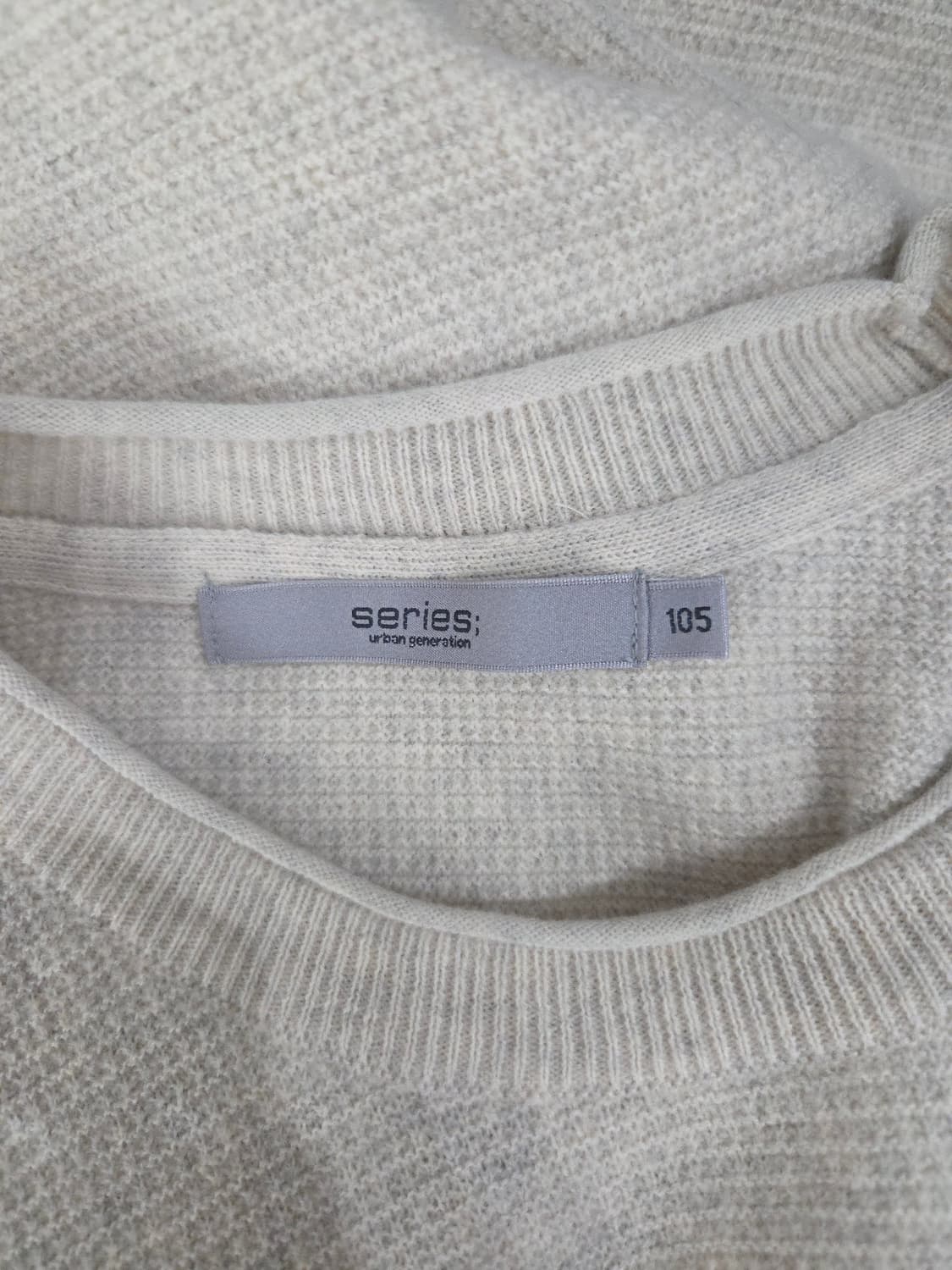 series; (시리즈) 어반 제너레이션 100% 울 라운드 니트 상품이미지7