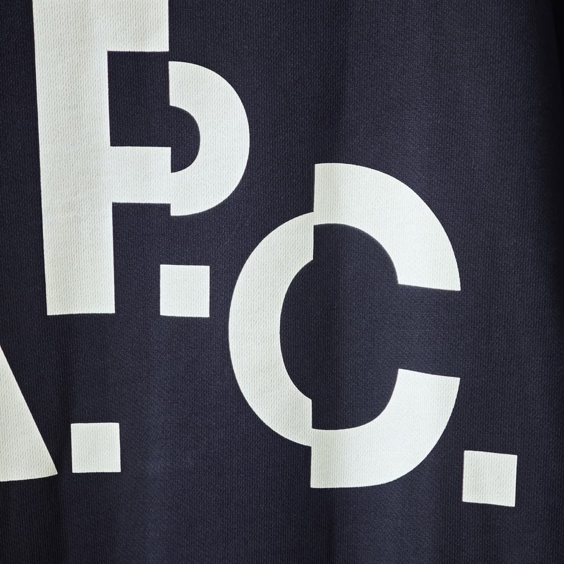 아페쎄 A.P.C. Decal 빅로고 맨투맨 네이비 L 상품이미지6