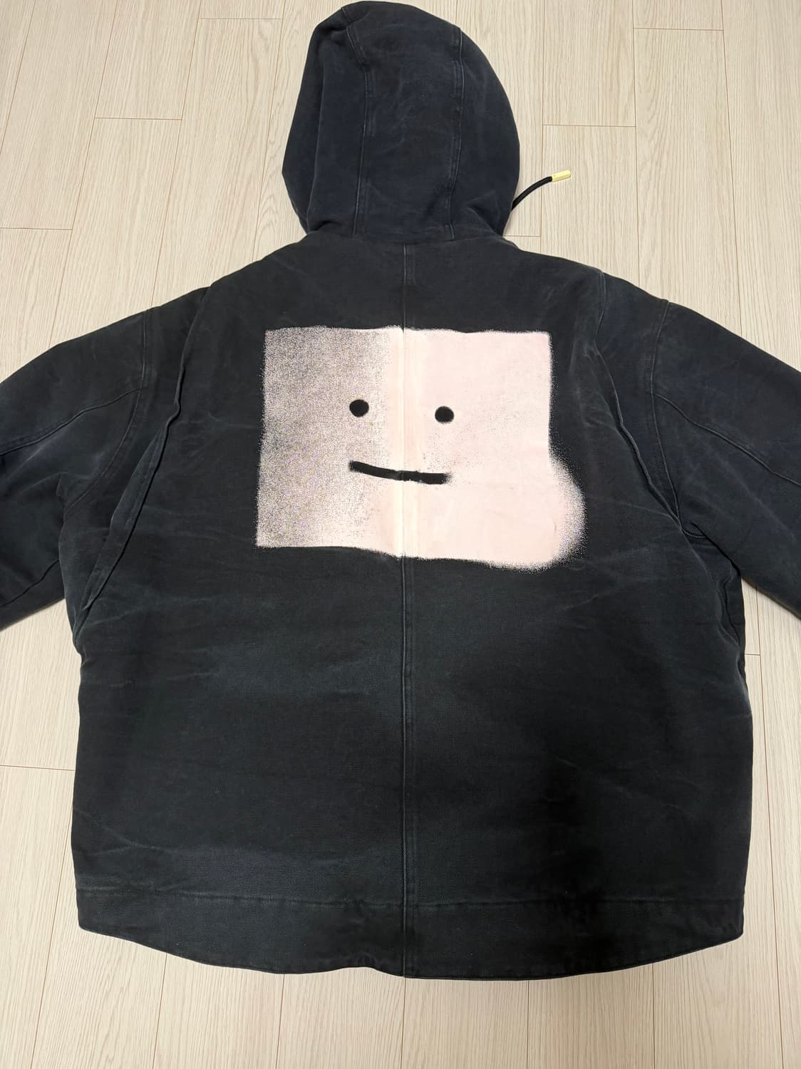 아크네스튜디오 후드 패딩 코튼 자켓 블랙 M사이즈 상품이미지5