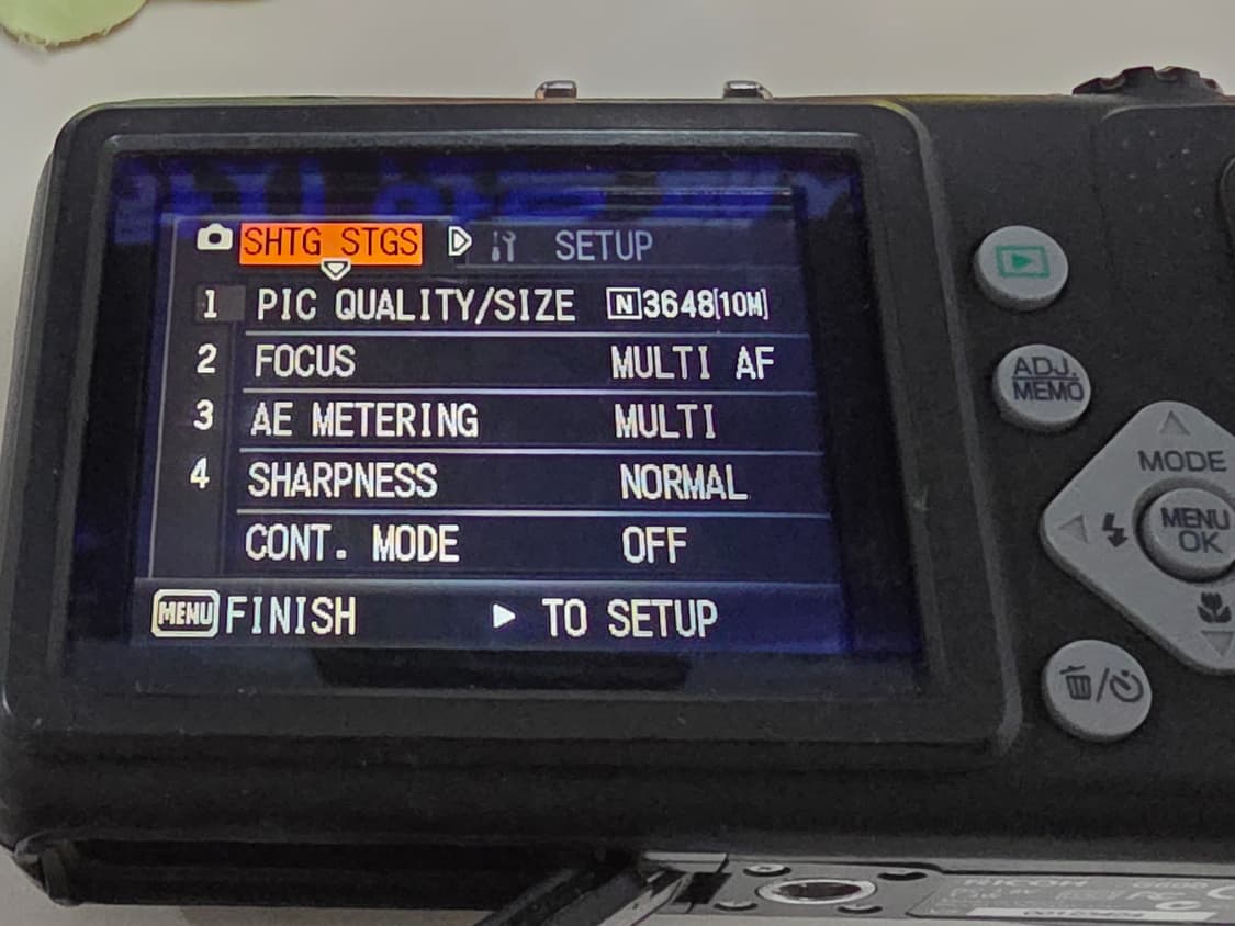 리코 G600 빈티지 디지털 방수 카메라 상품이미지9