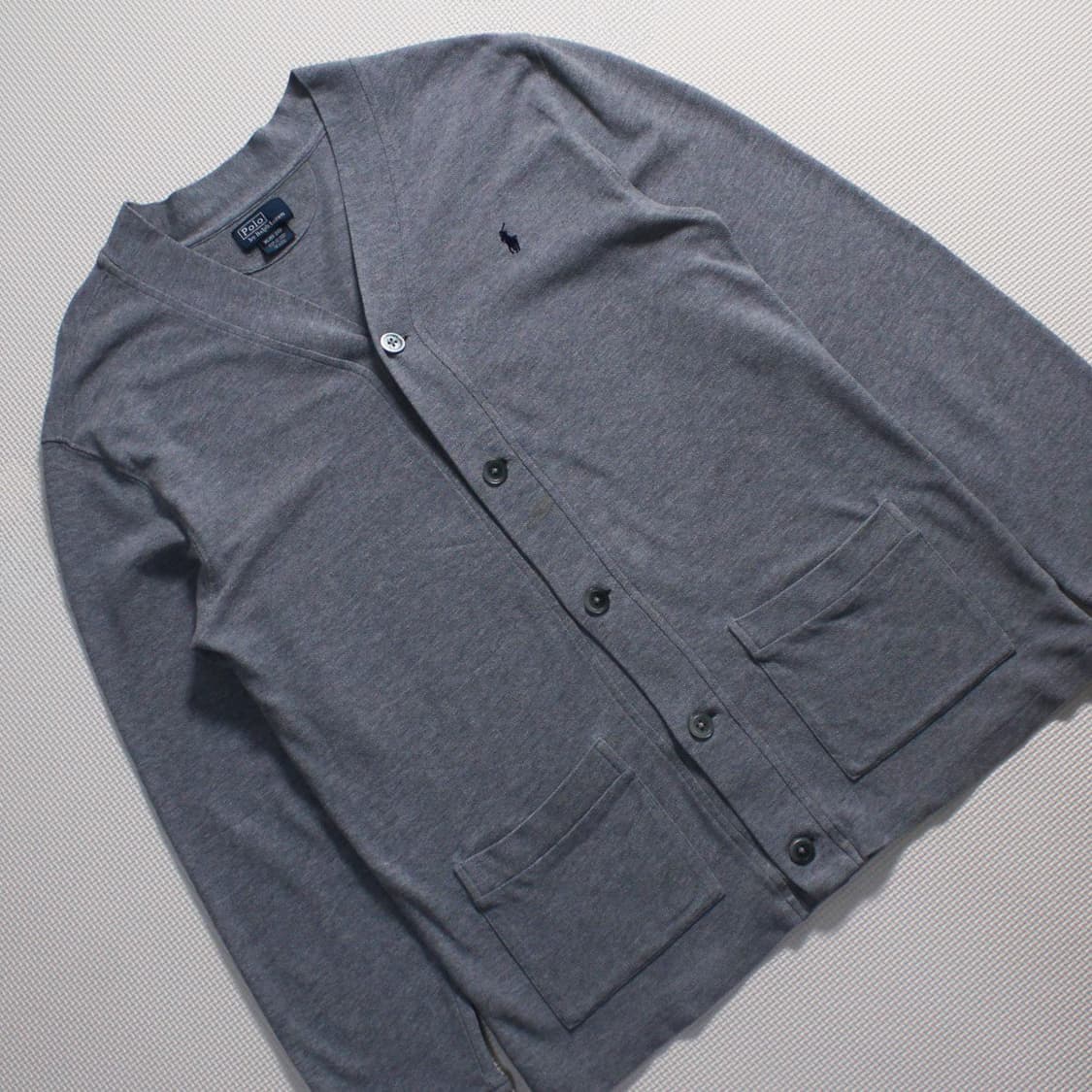Polo 폴로 랄프로렌 그레이 니트 가디건 (남녀공용) 상품이미지2