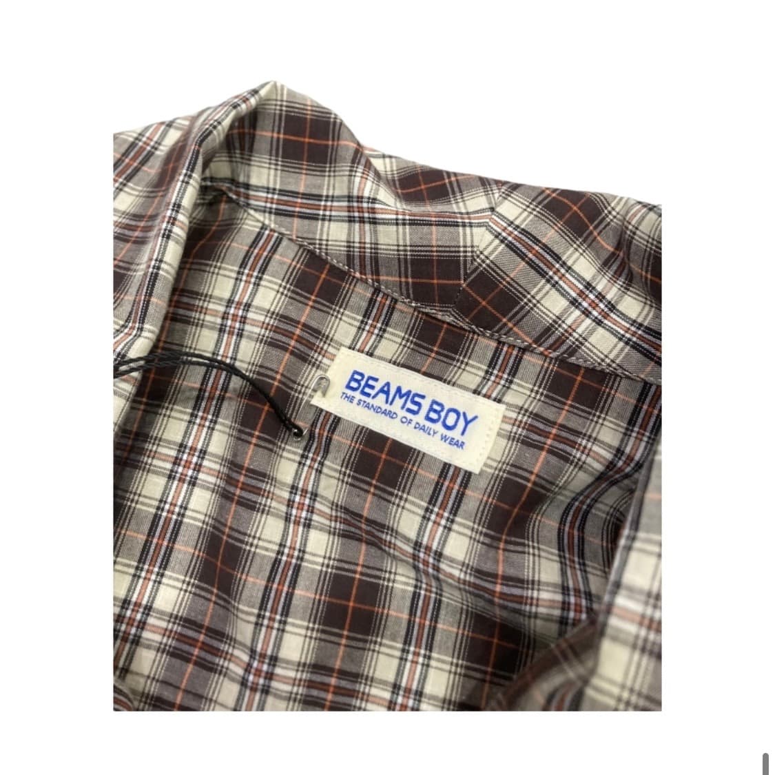 BEAMS BOY ascot collar short sleeve shir 상품이미지9
