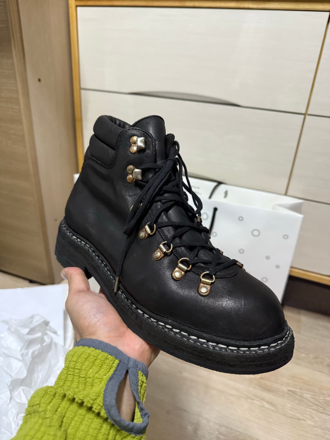 구이디 풀그레인 하이킹부츠 42 상품이미지2